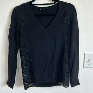 Silk The Kooples Blouse with Lace